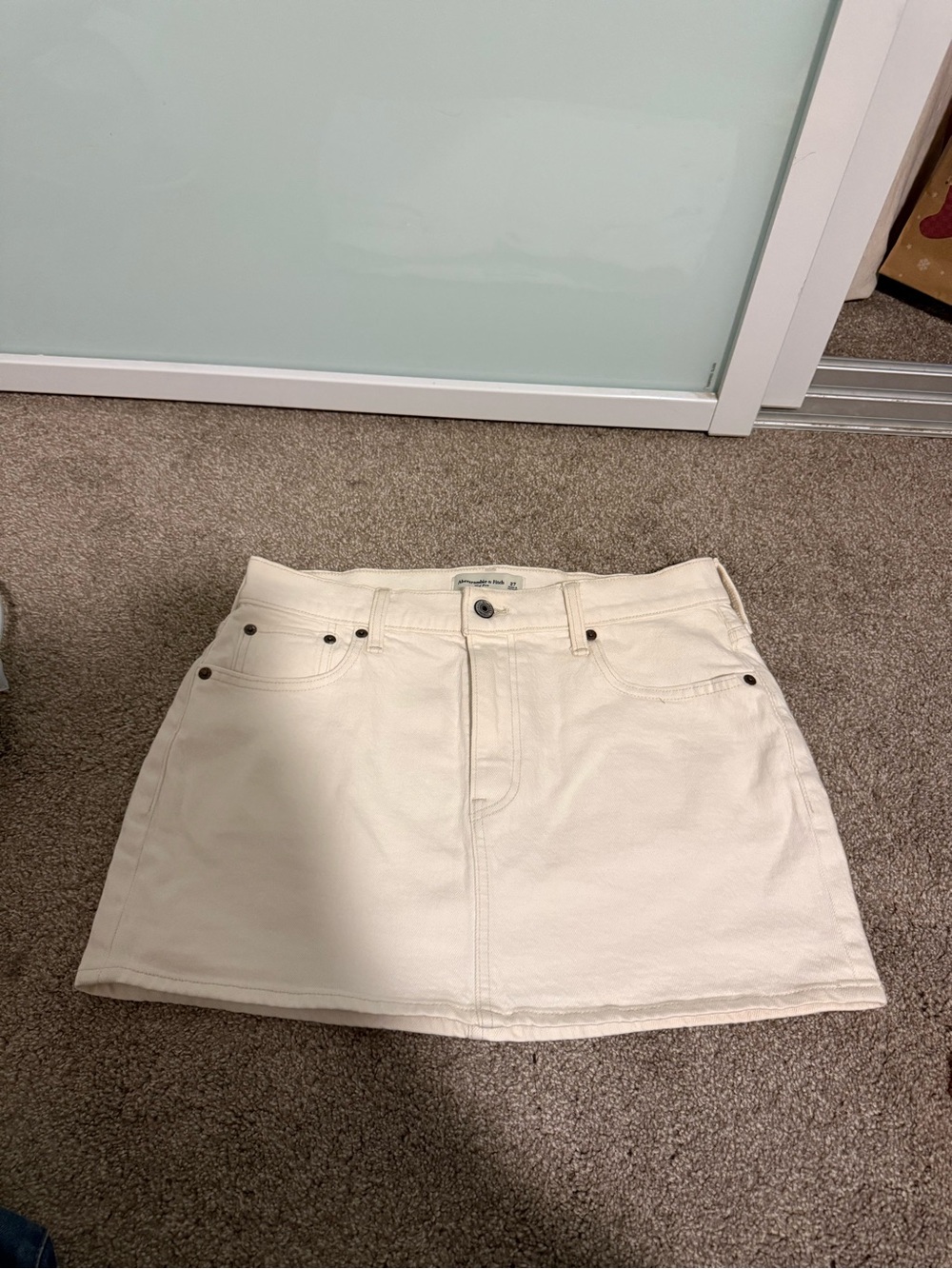 Abercrombie & Fitch  Denim Mini Skirt - WORN ONCE